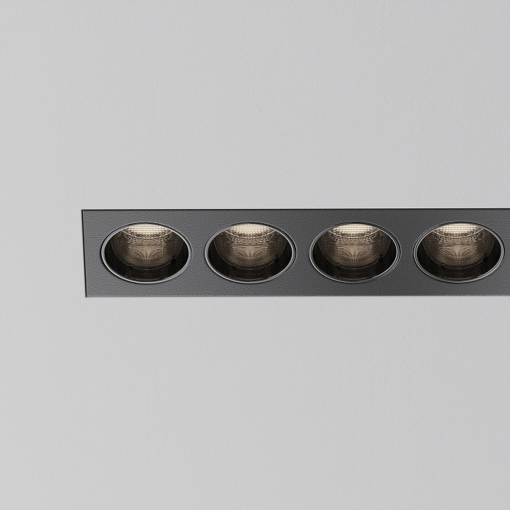 Встраиваемый светильник maytoni points dl065-12w3-6k-trs-b