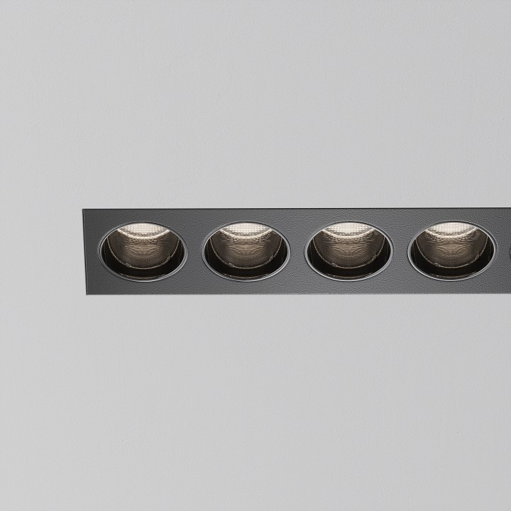 Встраиваемый светильник maytoni points dl065-20w3-6k-trs-b