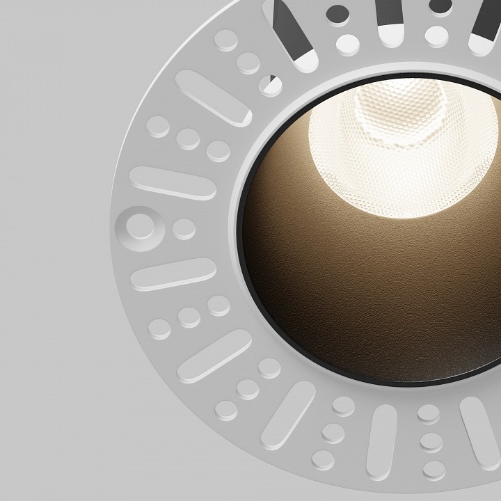 Встраиваемый светильник maytoni dip dl120-10w-4k-trs-b