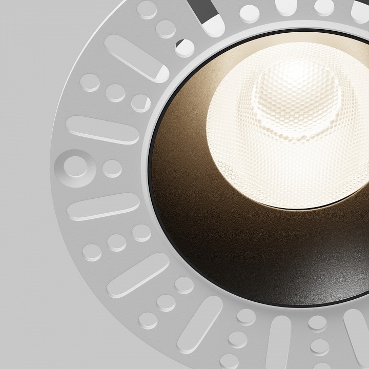 Встраиваемый светильник maytoni dip dl121-15w-4k-trs-b