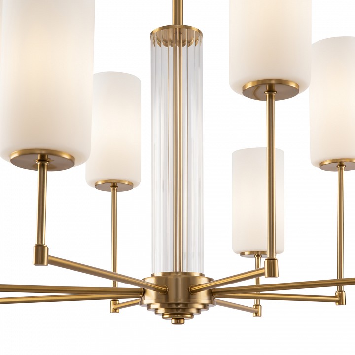 Люстра на штанге freya agnes fr5184pl-08bs