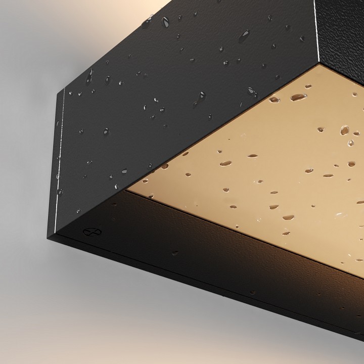 Накладной светильник maytoni lot o428wl-l20gf3k