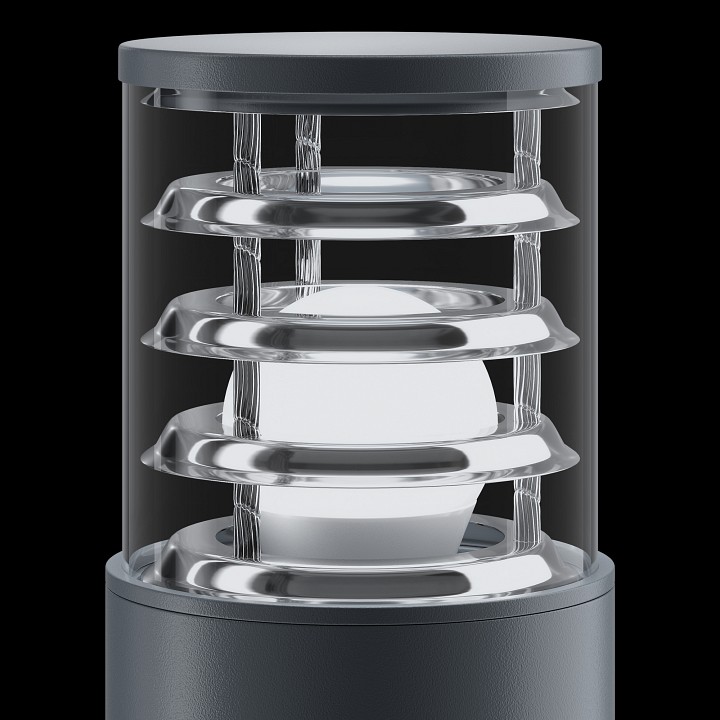 Наземный низкий светильник maytoni bronx o576fl-01gr