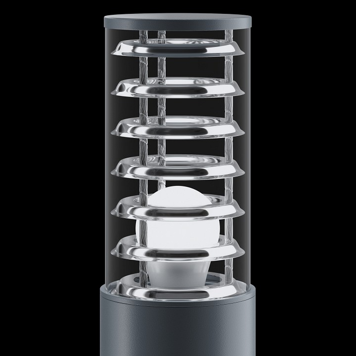 Наземный низкий светильник maytoni bronx o576fl-01gr1