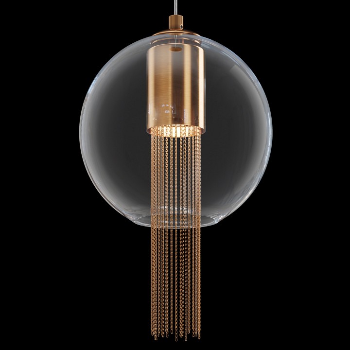 Подвесной светильник maytoni flusso p095pl-01bz