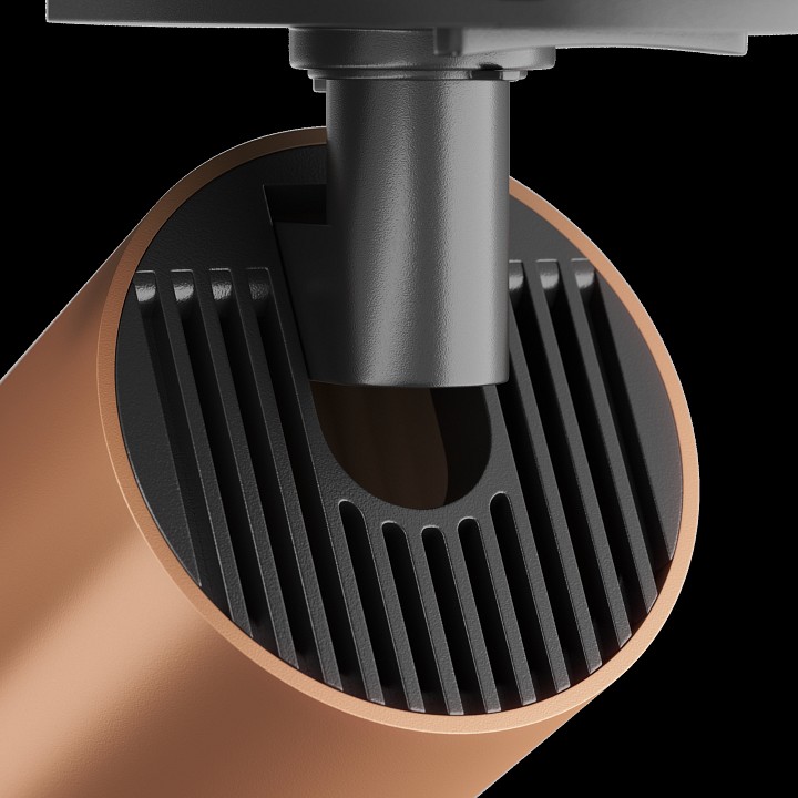 Светильник на штанге maytoni focus s tr020-1-u-gu10-bc