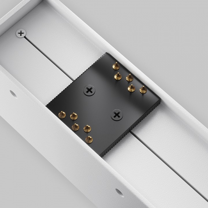 Накладной светильник maytoni points tr128b-24w3k-m-w