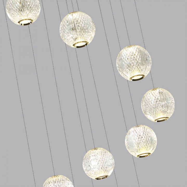 Подвесная люстра odeon light crystal 5008/56l