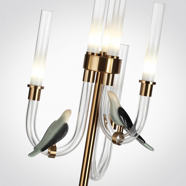 Торшер odeon light lark 5431/12fl
