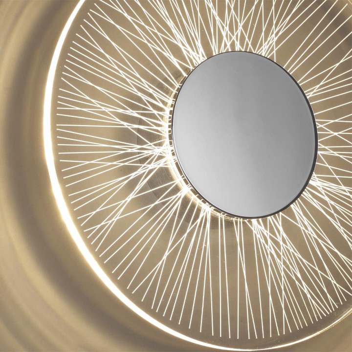 Накладной светильник odeon light solaris 6628/9wl