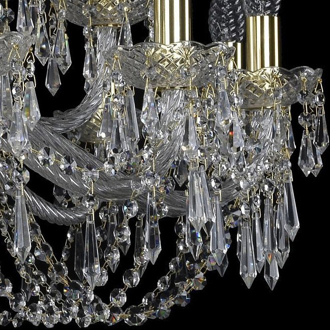 Подвесная люстра bohemia art classic 11.23 11.23.12+6.300.gd.dr