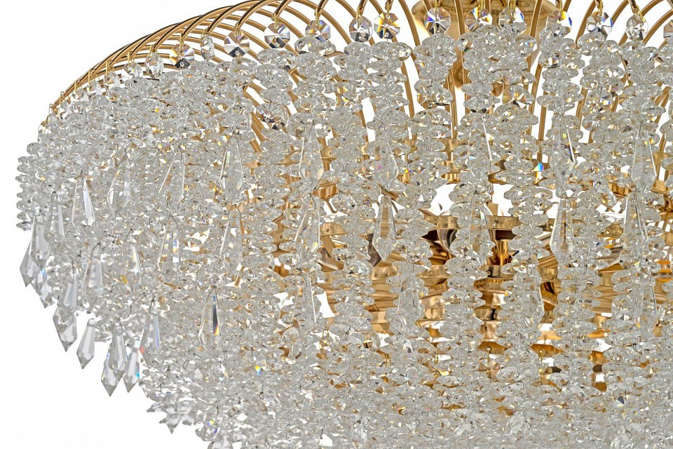 Люстра на штанге arti lampadari delia gold delia e 1.3.40.105 g