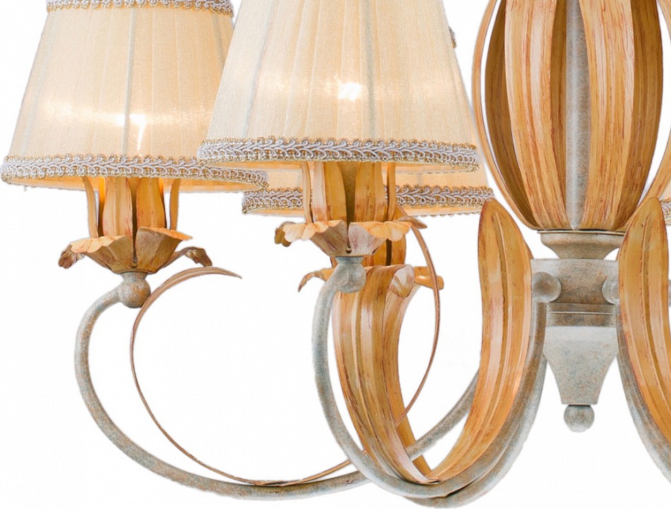 Подвесная люстра arti lampadari melissa melissa e 1.1.6 wo