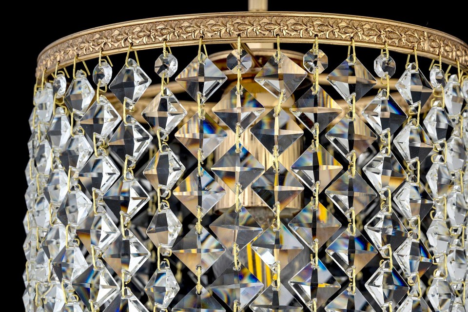 Люстра на штанге arti lampadari stella gold stella e 1.3.20.102 g