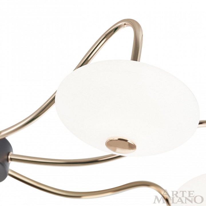 Люстра на штанге arte milano neapolis-73908 273908/6 bk/gd