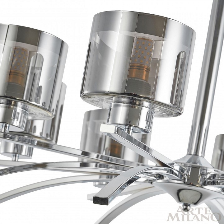 Подвесная люстра arte milano neapolis-78207 278207/8 ni