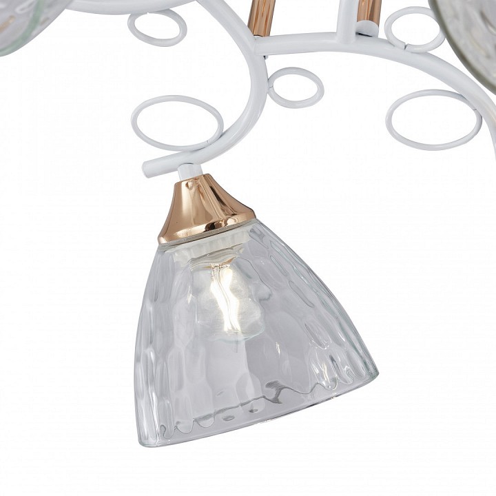 Потолочная люстра arte milano amalfi-321395 321395/5a wh+fg