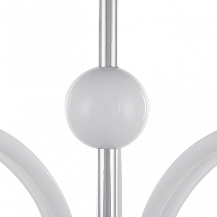 Люстра на штанге arte milano napoli-321410 321410/5 cr+wh