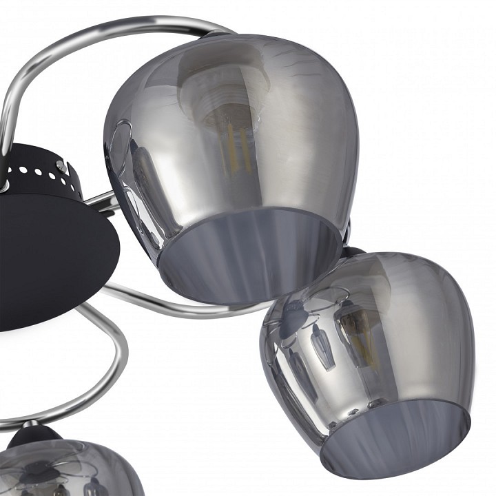 Потолочная люстра arte milano amalfi-321508 321508/5 cr+bk