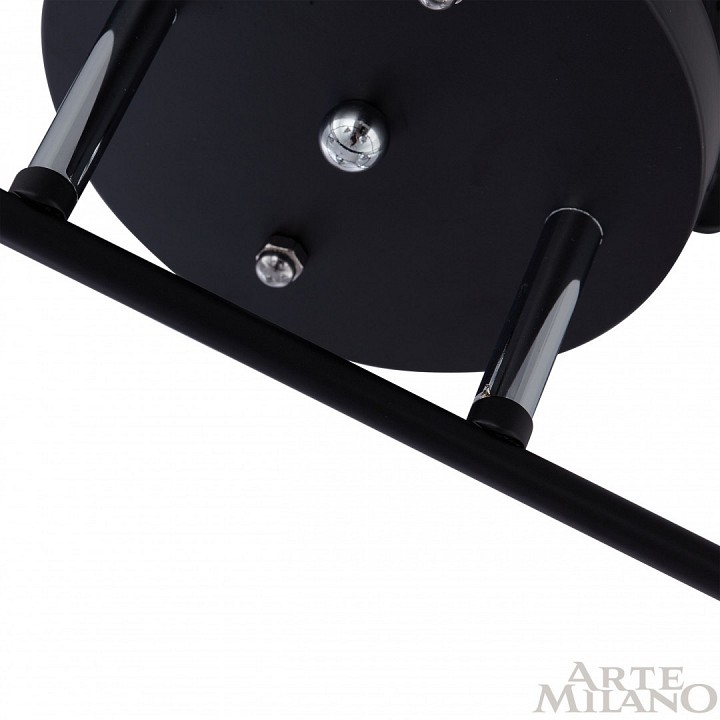 Потолочная люстра arte milano amalfi-322403 322403/5 bk+cr