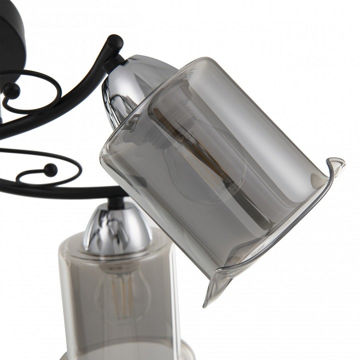 Потолочная люстра arte milano amalfi-323219 323219/3 cr+bk