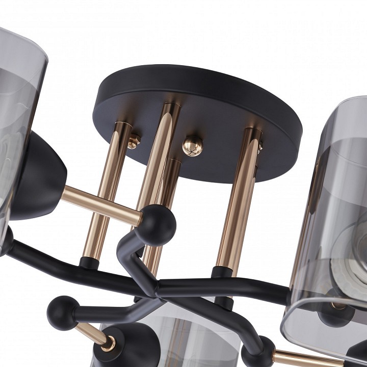 Потолочная люстра arte milano amalfi-324308 324308/3 bk+fg