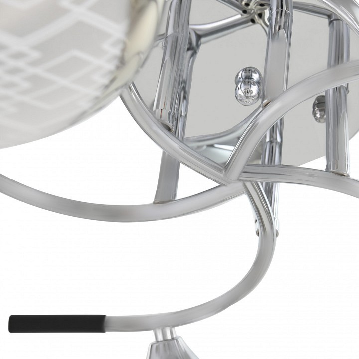 Потолочная люстра arte milano amalfi-325885 325985/5 cr+bk