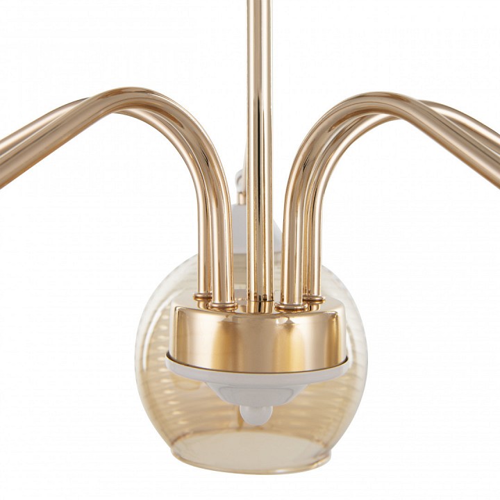 Люстра на штанге arte milano napoli-327619 327719/5 fg+wh