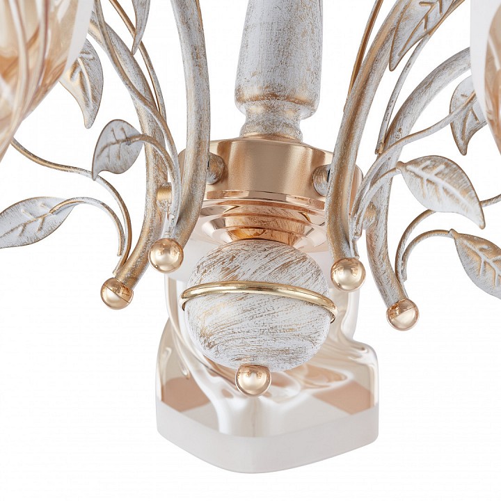 Подвесная люстра arte milano amalfi-3026 333026/5 wt+fgd