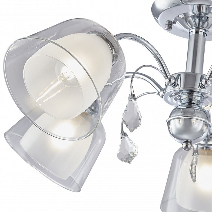 Люстра на штанге arte milano napoli-6820 336820/5 cr