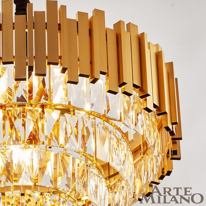 Подвесная люстра arte milano am-41a 41a.d600.h400.e14.6 g