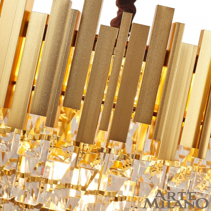 Подвесная люстра arte milano am-41a 41a.d800.h470.e14.15 g