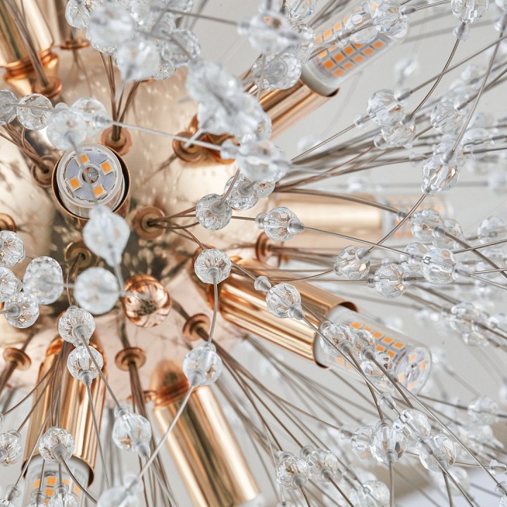 Подвесная люстра arte milano am-74398 74398.d500.h550.g9.12 g