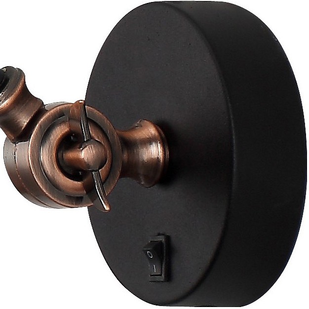 Бра arte lamp braccio a2055ap-1bk