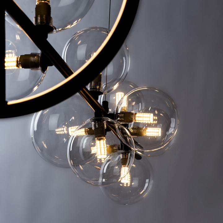 Подвесной светильник arte lamp saturn a7790sp-50bk