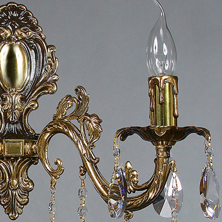 Бра ambiente by brizzi granada 2118/2 pb tear drop