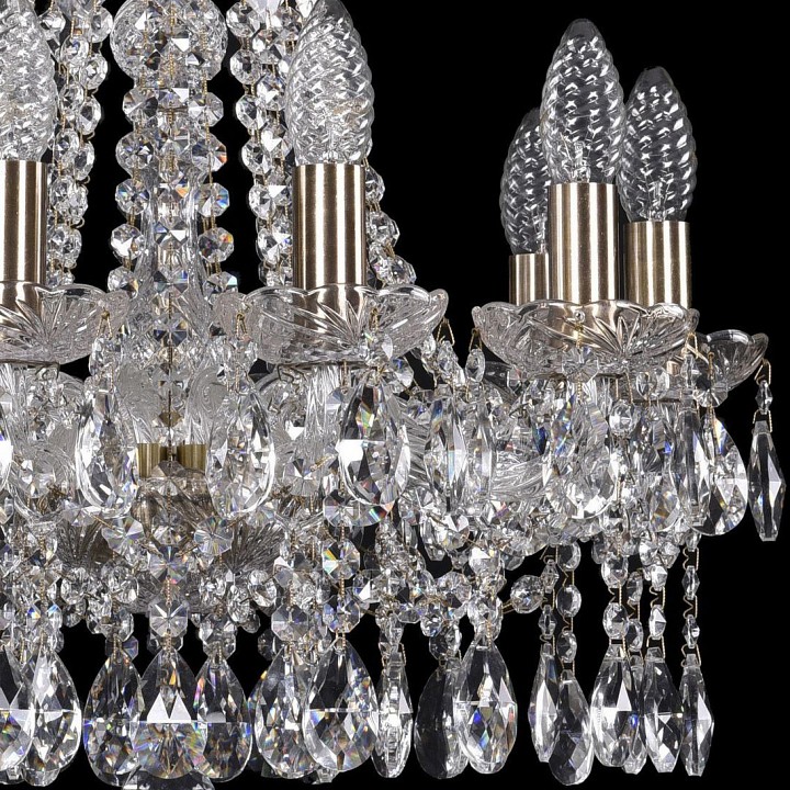 Подвесная люстра bohemia ivele crystal 1413 1413/10/165/pa