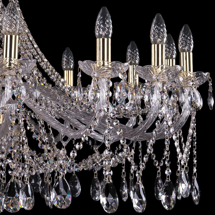 Подвесная люстра bohemia ivele crystal 1413 1413/16/400/g