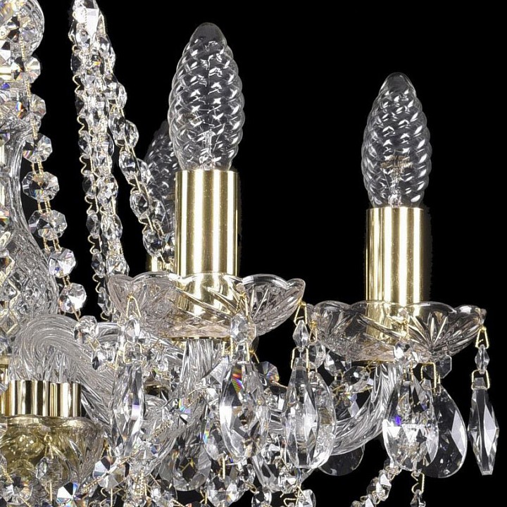 Подвесная люстра bohemia ivele crystal 1413 1413/6/165/g