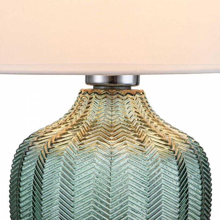 Настольная лампа декоративная escada pion 10194/l green