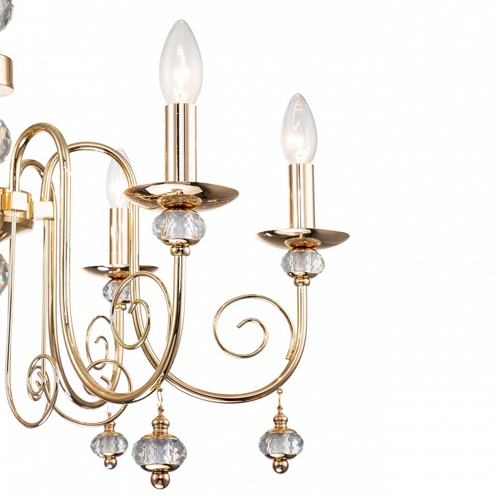 Подвесной светильник escada shine 678/6pl gold