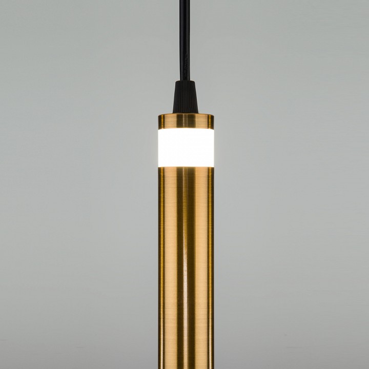 Подвесной светильник eurosvet maestro 50133/1 led бронза