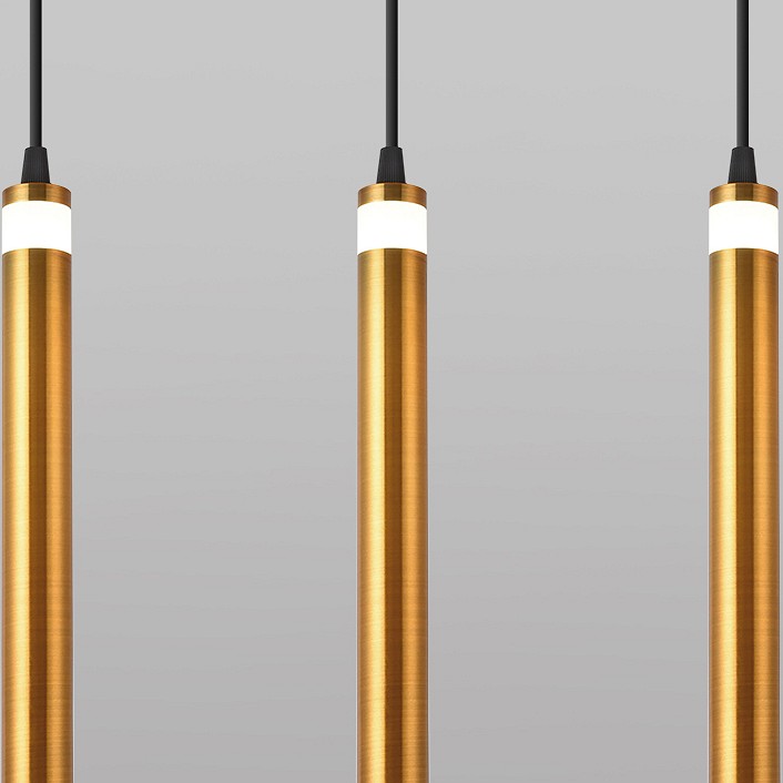 Подвесной светильник eurosvet maestro 50133/3 led бронза
