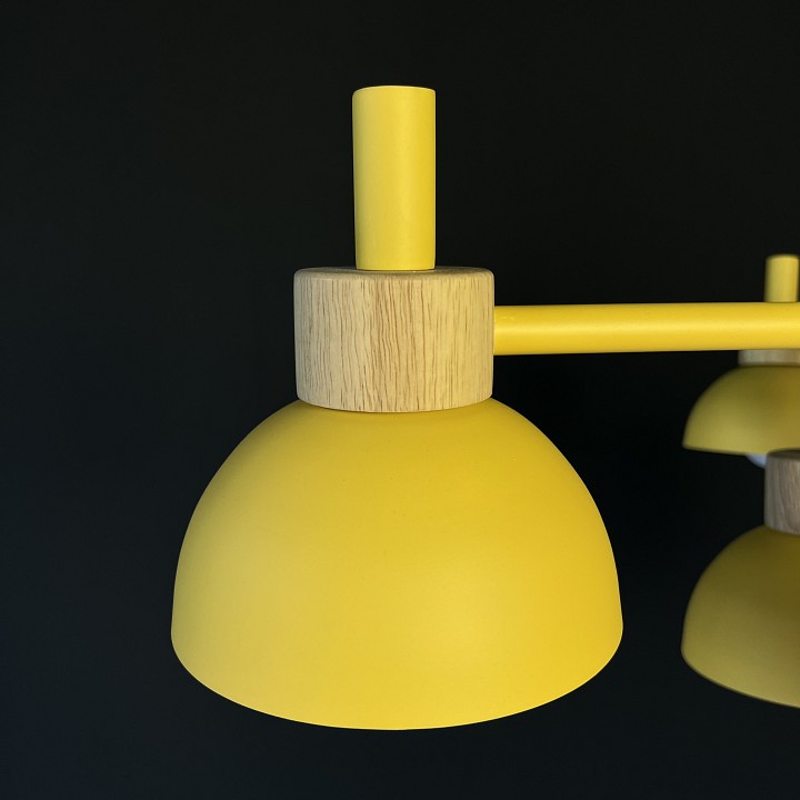 Люстра на штанге imperiumloft fanta a lights yellow fanta_a01