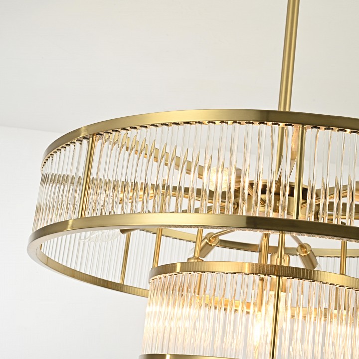 Люстра на штанге imperiumloft rh marais round chandelier d80 40, 2668