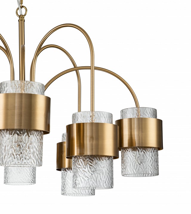 Подвесная люстра indigo eleganza 12019/a/8p brass