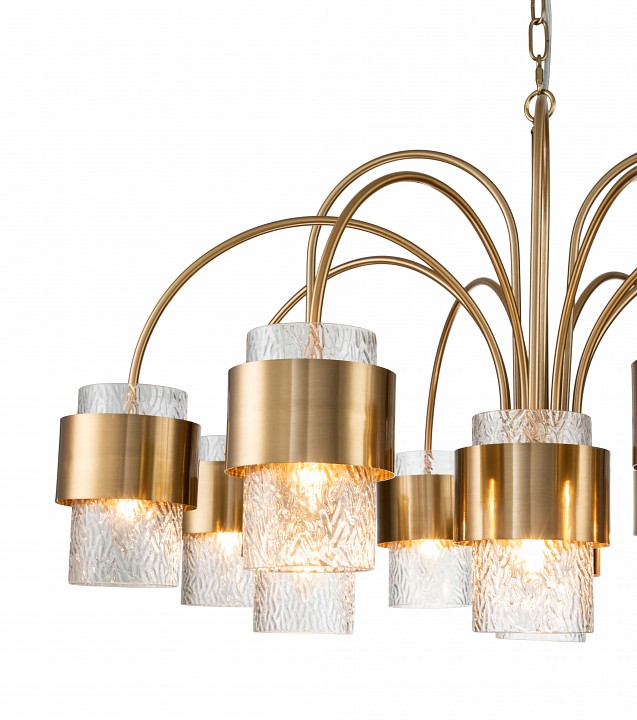 Подвесная люстра indigo eleganza 12019/a/12p brass