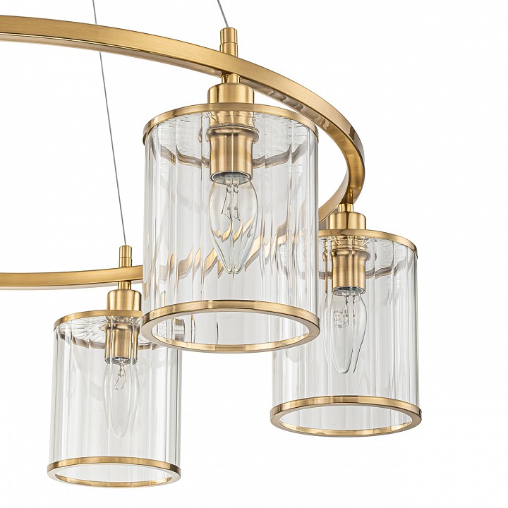 Подвесная люстра indigo dante 13022/6p brass