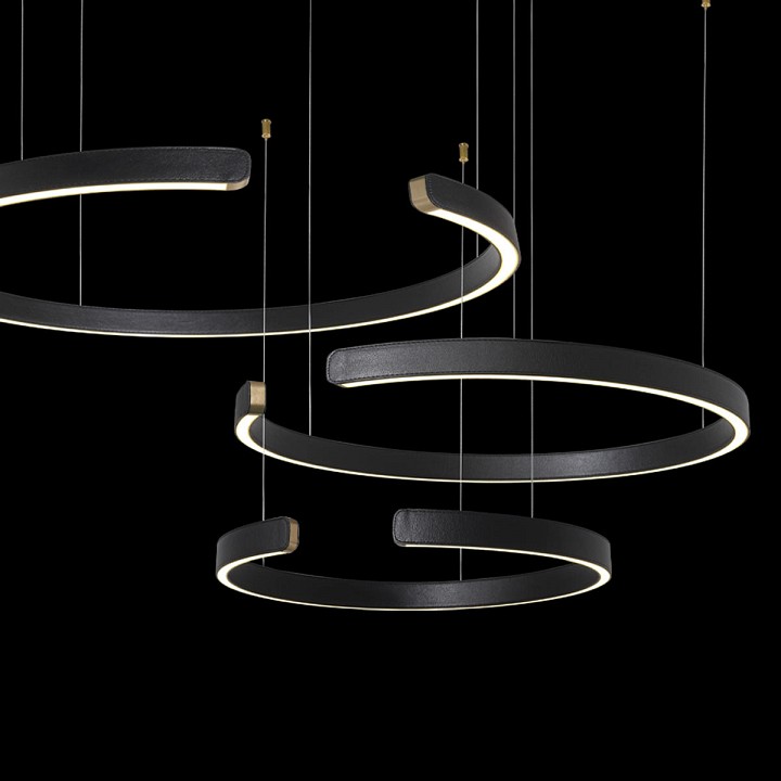 Подвесной светильник loft it ring 10025/3 black