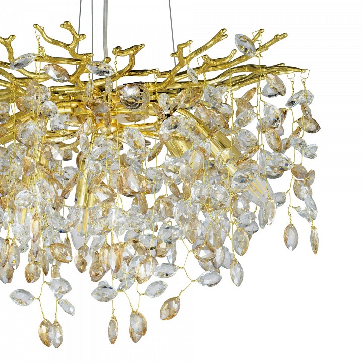 Подвесная люстра lumina deco brevia ldp 8027-600 gd